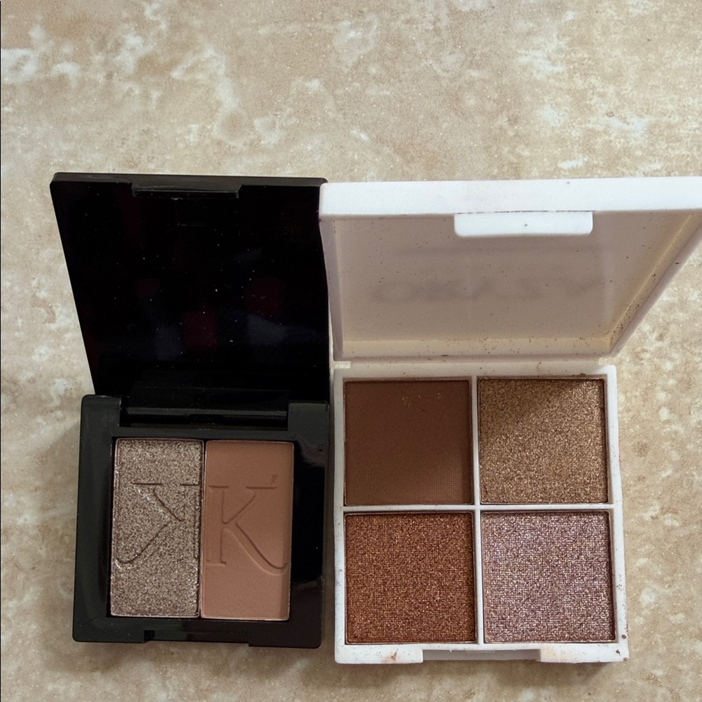Elegant Brown and Gold Eyeshadow Palette by Unknown Brand